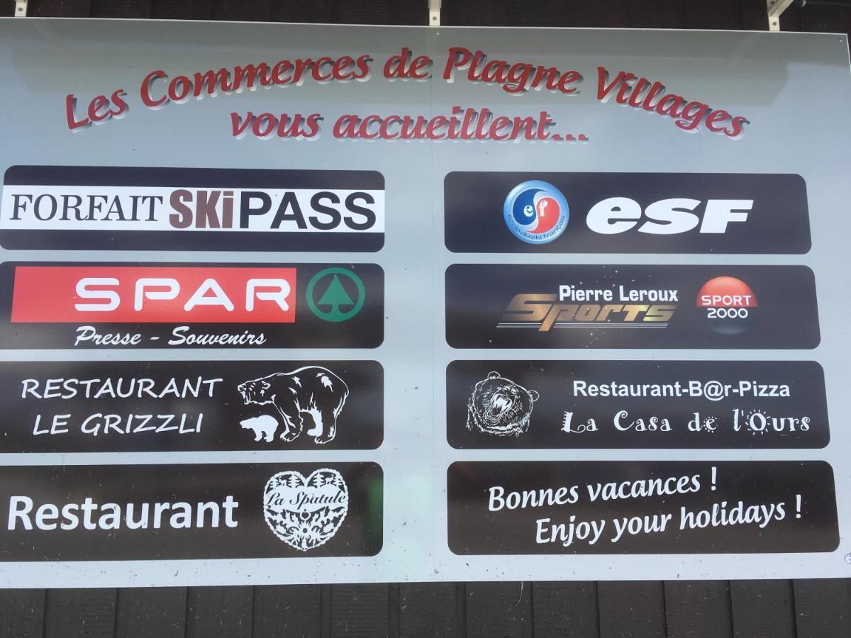 Appartement 5 Pers Plagne Village La Plagne Exterior photo